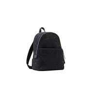 Desigual Zaino in ecopelle con dettaglio stampa floreale tinta unita, comodo e capiente. Presenta spallacci regolabili, una tasca sul fronte con chiusura a zip, ampia tasca interna e tasca sul retro a