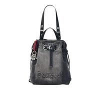 Desigual - Zaino Luena con Logo Metà Schiena - - Bags - Donna - Nero - ONE SIZE
