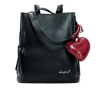 DESIGUAL Zaino medio con ciondolo a forma di cuore