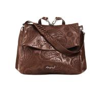 Desigual - Zaino Medio Paisley - - Bags - Donna - Marrone - ONE SIZE
