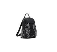 Desigual zaino per il tempo libero Chester Poker Face Mini Backpack Black nero