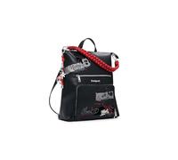 Desigual zaino per il tempo libero Mickey Rock Pretoria 2.0 Backpack Black nero
