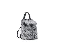 Desigual zaino per il tempo libero Radio Luena Backpack Denim Raw grigio