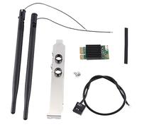 Desikixudy 7260AC 1200M Gigabit 5G Dual -Frequency PCIE Desktop Scheda di rete wireless integrata 4.0 Bluetooth Free File
