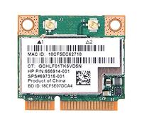 Desikixudy BCM943228HMB Scheda di rete a doppia frequenza Scheda di rete WiFi Dual Band 300Mbps Bluetooth4.0 802.11A/B/G Mini PCI-E Adattatore WLAN per computer portatile