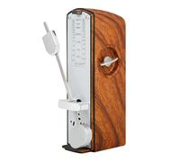 Desikixudy Metronomo meccanico con design semplice del foro con amplificatore a a cinque punte, velocità metronomica regolabile da 60 a 208 colpi, durevole, facile da usare