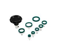 Desikixudy Rimozione di Apriscatole di Copertura della Cassa di Orologio con Succion Tipo Vite con Kit 8 Testine di Colla Accessori Strumenti di Riparazione Orologi per Orologieri-B, Verde