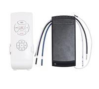 Desikixudy Set universale per ventilatore da soffitto, trasmettitore di velocità del adattato, ricevitore, interruttore di controllo orario 220 V