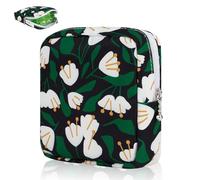 Desing Wish 1 Pezzi Porta Assorbenti da Borsa con Cerniera Ragazza Porta Assorbenti Trucchi Borsa Cosmetica Pochette Donna Beauty Case Trousse da Viaggio Bustina Portatutto Regali Compleanno Natale