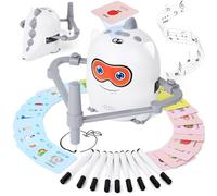 Desing Wish Robot Disegnatore per Bambini con 200 Carte e Pennarelli Robottino Giocattolo Educativo Interattivo Ricaricabile Drawing Robot Kid per Bambino Bambina Natale Compleanno Regalo