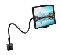 Desire2 Flow - Supporto per telefono e tablet a collo d'oca, braccio flessibile, mani libere, montaggio a morsetto