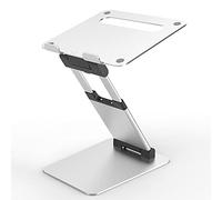 Desire2 Supreme Sit-Stand Supporto per laptop,Supporto regolabile per laptop per scrivania,Accessori per notebook e laptop per tavolo da ufficio,Riser per laptop per scrivania