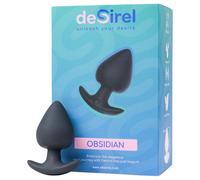 Desirel Obsidian - vibratore anale smart (nero)