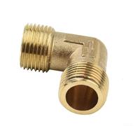 Desiumite 16.5MM Filettatura Maschio In Ottone Compressore D'aria Valvola di Ritegno Accoppiatore A Gomito Connettore A 90 Gradi di Grado Industriale Collegamento Rapido Raccordo Per Sistema
