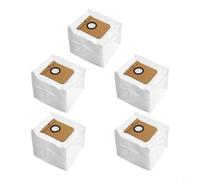 Desiumite 5 sacchetti per aspirapolvere per L50 SES L60 SES, ricambio per robot aspirapolvere a svuotamento automatico con tessuto non tessuto da 30 g, 120 x 150 x 150 mm, grande capacità e doppia L