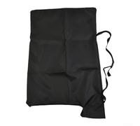 Desiumite Borsa in tessuto Oxford per soffiatore di foglie, sacco per la raccolta della polvere per aspirapolvere da giardino, 44 x 60 cm, sacco di ricambio in nero o argento (nero)