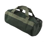 Desiumite Borsa per attrezzi in tela per elettricisti, custodia portatile resistente con tasche multiple per viti, chiodi, punte da trapano e utensili manuali, 3 opzioni di dimensioni (L:(M)