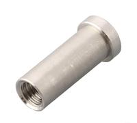 Desiumite Bullone del freno in acciaio inossidabile per freni a disco per bici da strada, dado di montaggio a pinza da incasso con dimensioni 13/21/23/28/30 mm, dimensione del foro 10,5 mm, argento (8