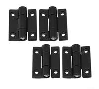 Desiumite Cerniera di smorzamento coppia regolabile per ante di armadietti e rotazione a 360° con arresto di posizionamento, albero in lega di zinco, 45 x 35 mm, confezione da 4, compatibile con casa