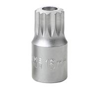 Desiumite Chiave a bussola in metallo per scarico del pozzetto dell'olio, strumento di riparazione del cambio a 38 azionamenti, opzioni H17, S8, S10 per manutenzione automatica ()