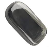 Desiumite Custodia per chiave nera trasparente compatibile con Grand Cherokee 2014-2021, caricabatterie 2011-2023, 300 2011-2023 e altri pulsanti