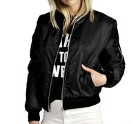 Desiumite Giacca Windbreaker Donna Poliestere Antivento Stand Collar | Design per slim fit, tessuto leggero, protezione per vento, ideale primavera , colore solido