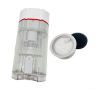 Desiumite Gruppo filtro multicono a coppa antipolvere per TROUVER SOLO 10 e POWER 11-Pro, per filtro ciclonico di ricambio con coperchio anteriore antipolvere, ricambio per robot aspirapolvere (B)