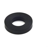 Desiumite Guarnizione riutilizzabile per bottiglia di carbonatazione per SodaStream, guarnizione di ricambio in silicone nero di lunga durata, confezione da 2, ID 10,1 mm OD 18,5 mm, spessore 3,4 mm