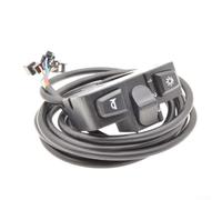 Desiumite Interruttore impermeabile da manubrio da 7/8 pollici per scooter elettrico ed ebike, pulsante di chiusura ON/OFF con perno di controllo dell'acceleratore, compatibile con 24 V/36 V/48 V, (3