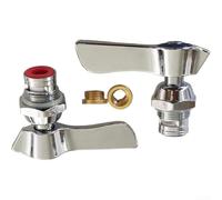 Desiumite Kit di riparazione rubinetto a disco da 21-310 L compatibile con corpi valvola in rame che richiedono azionamento di rotazione di 90 gradi per il controllo on/off