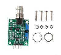 Desiumite Kit sensore pH per Arduino con sonda elettrodo e modulo, intervallo di rilevamento 0-14, veloce per risposta ≤5s, connettore BNC, compatibile con microcontroller (modulo pH)