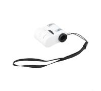 Desiumite Lente d'ingrandimento portatile 60x con luce LED, mini microscopio tascabile per ispezione e rilevamento di contraffazioni UV, guscio in ABS + lente acrilica (bianco)