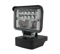 Desiumite Luce del lavoro di 20V LED 1200LM rotabile, per Parkside X20V