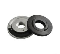 Desiumite Mandrino a piastra di bloccaggio per smerigliatrice angolare M14, per dadi a sgancio rapido SDS con piastre di pressione superiori e inferiori, compatibile con dischi da 115/125/150/180/230