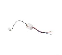 Desiumite Mini interruttore da incasso a soffitto a 360 ° con sensore di movimento, ritardo flessibile da 5 secondi per 8 minuti e 6 m, intervallo di rilevamento IP20 per interni