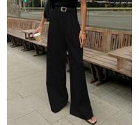 Desiumite Pantaloni Casual Donna per Spiaggia e Vacanze | Misto cotone lino, leggero sulla , regola umidità, taglio largo, comfort il giorno