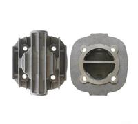 Desiumite Parte di ricambio per testata cilindro compressore d'aria, in alluminio pressofuso per pompe ad aria silenziose per olio, compatibile con i modelli -13, grigio (10)