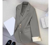 Desiumite per Blazer Donna Mezza Stagione Primavera per Estate per Blazer | Ideale per mezza stagione, primavera ed per estate, mite, transizione termica perfetta