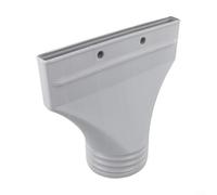 Desiumite per connettore tubo piatto aria condizionata adattatore di scarico per porta di sfiato finestra 22x25x2cm grigio plastica taglia unica (SKU)