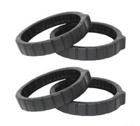 Desiumite Pneumatici per la pulizia della piscina per 'Lil For Rebel, kit di pneumatici per impieghi gravosi con trazione migliorata, compatibili con pulitori per piscine fuori terra lato aspirazione