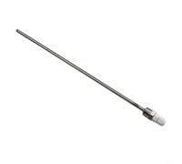 Desiumite Pozzetto termico in acciaio inossidabile da 1/2" per filettatura NPT per sensori, manicotto del sensore OD da 8 mm per sonda da 6 mm, compatibile con sistemi a energia solare, (400 mm)