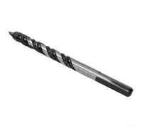 Desiumite Punta da trapano triangolare in carburo per vetro, metallo, piastrelle, muratura, 3-12 mm, design multifunzionale a spirale per rimozione trucioli, con manico antiscivolo, compatibile con