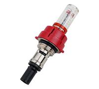 Desiumite Regolatore di flussometro per collettori di riscaldamento a pavimento che consente una regolazione precisa del flusso e visuale (1/2)