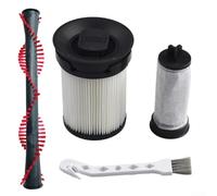 Desiumite Ricambio per spazzola a rullo principale compatibile con Triflex HX1 Pro Cat & Dog Series, kit di filtri per aspirapolvere da 4 pezzi (sku)