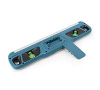 Desiumite Righello elettronico di livello 285X59x19mm del cercatore di angolo del misuratore di pendenza della struttura di plastica ABS di colore blu Base d'acciaio magnetica per l'installazione di