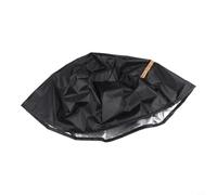 Desiumite Robot tosaerba 210D tessuto Oxford impermeabile resistente ai raggi UV scudo protettivo striscia luce anteriore installare maniglia adatta 83 x 62 x 43 cm nero interno esterno