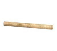 Desiumite Rotolo di rete in rattan, materiale per la riparazione di canne di vimini, larghezza 35-60 cm e lunghezza 100-200 cm, fibra sintetica PE con (N)