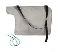 Desiumite Sacco in tessuto Oxford per soffiatore di foglie, sacco per la raccolta della polvere per aspirapolvere da giardino, 44 x 60 cm, sacco di ricambio in nero o argento (argento)