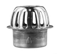 Desiumite Scarico a pavimento in acciaio inossidabile 304 per tetto e pavimento, tubo di scarico anti-intasamento con design silenzioso, filtro rotondo rimovibile per lavandino, compatibile con