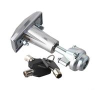Desiumite Serratura a T in lega di zinco resistente con 3 chiavi, testata spray salina, resistente alla ruggine, hardware di sicurezza per distributori automatici di distributori d'acqua chioschi